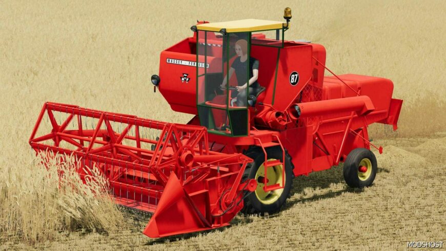 FS22 Massey Ferguson Combine Mod: 87 (Featured)