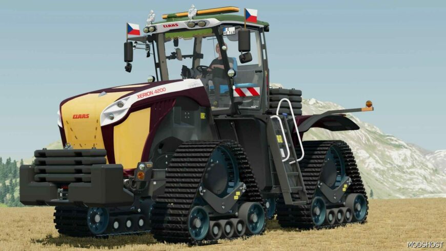 FS22 Claas Tractor Mod: Xerion 4200/5000 (Featured)