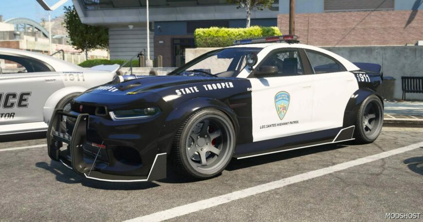 GTA 5 Police Vehicle Mod: Buffalo STX Hellfire Custom Add-On|Fivem (Featured)