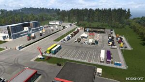 ETS2 Map Mod: Trucker Meeting on The A7 1.50 (Featured)