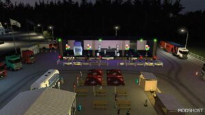 ETS2 Map Mod: Trucker Meeting on The A7 1.50 (Image #5)