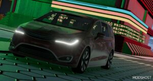 BeamNG Chrysler Car Mod: Pacifica (With Hybrid Powertrain) 2020-2017 V2.0 0.32 (Image #2)