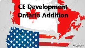 ATS Map Mod: CE Development Ontario Addition 1.50 (Featured)