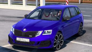 ETS2 Skoda Car Mod: Octavia Combi 1.6 TDI 2018 V1.1 1.50 (Image #2)