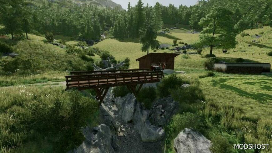 FS22 Map Mod: Tyrolean Whitecreek Valley (Featured)