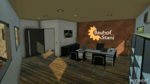 FS22 Placeable Mod: Bauhof Stani Office (Featured)