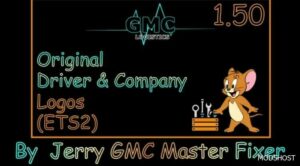 ETS2 Mod: Original Driver & Company Logos 1.50 (Featured)