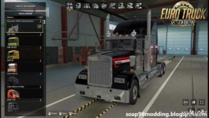 ETS2 Kenworth Truck Mod: W900 LE by Soap98 V1.2.3 1.50 (Image #4)