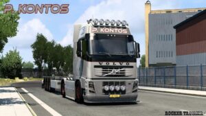 ETS2 Volvo Mod: P. Kontos Skin for Volvo FH Classic (Image #2)