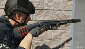 GTA 5 Weapon Mod: M3 Super 90 EFT, Replace (Image #2)