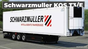 ETS2 Trailer Mod: Schwarzmuller KOS T3/E by Gloover V1.1 1.50 (Featured)