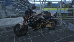 GTA 5 Vehicle Mod: Ducati Monster 1200 (Image #2)