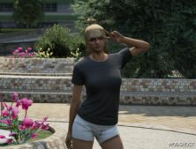 GTA 5 Player Mod: Levigne Hair – MP Female (Image #2)