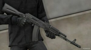 GTA 5 Weapon Mod: EFT AK-74M Custom Animated (Image #2)