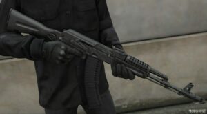 GTA 5 Weapon Mod: EFT AK-74M Custom Animated (Image #4)