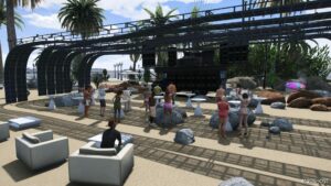 GTA 5 Map Mod: Party Island V2 Populated (Menyoo) (Image #4)