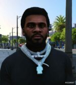 GTA 5 Player Mod: Grim Reaper Chain for Franklin (Featured)