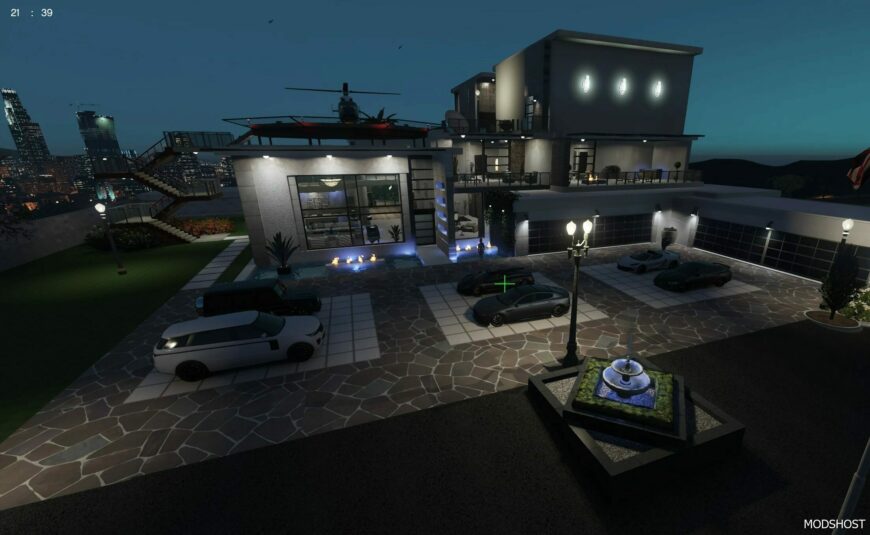 GTA 5 Mod: 2021 Modern Mansion Mapeditor (Featured)