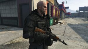 GTA 5 Player Mod: Tactical Combat Outfit Trevor V1.1 (Image #4)