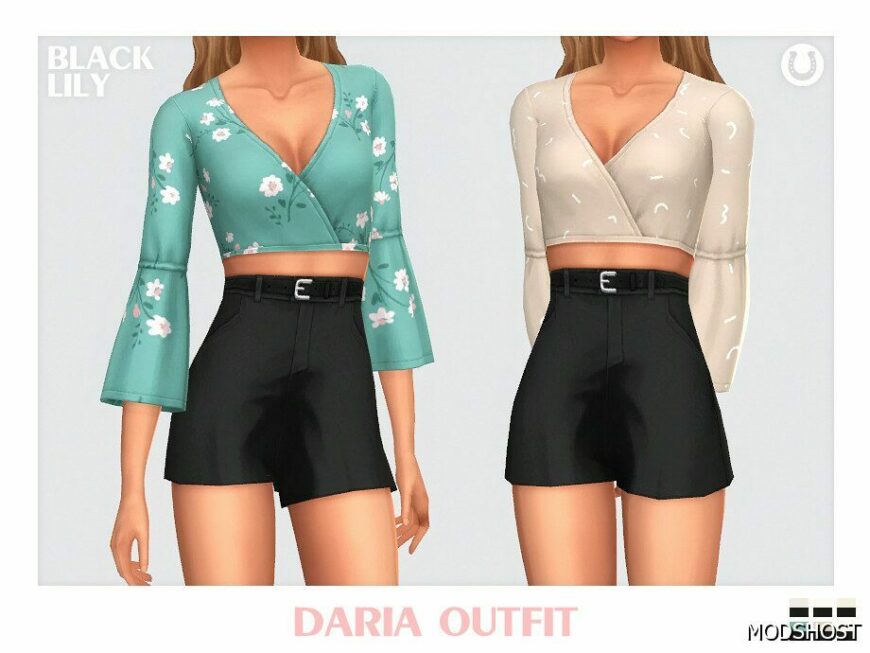 Sims 4 Teen Clothes Mod: Daria Outfit (Featured)