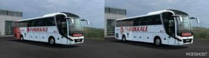 ETS2 MAN Skin Mod: 2023 MAN Lion’s Coach Pamukkale Pack (Featured)