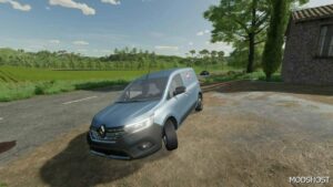 FS22 Renault Vehicle Mod: Kangoo Local French Bakeries V1.1 (Image #2)