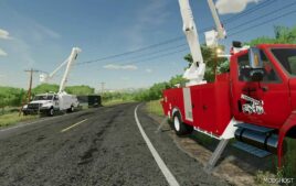 FS22 International Mod: Bucket Truck (Image #2)