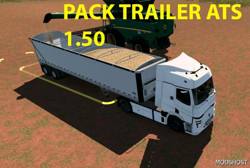 ETS2 Mod: Pack ATS Trailers 1.50 (Featured)