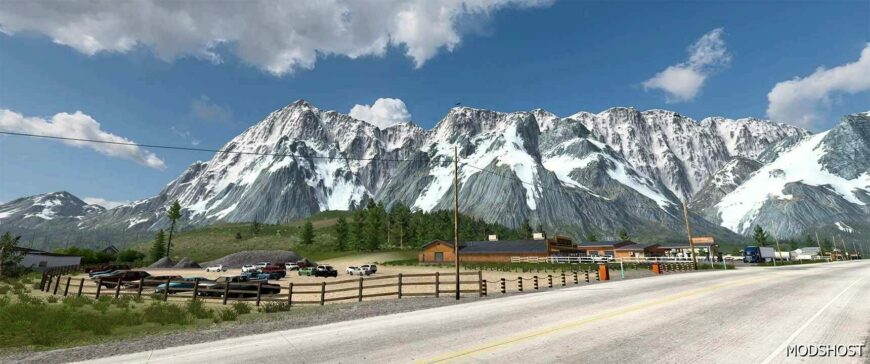 ATS Map Mod: Mountain Reworks V2 Update 1.50 (Featured)