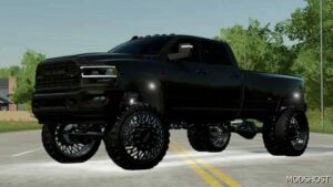 FS22 RAM Car Mod: 2024 RAM 3500 Crew CAB (Featured)