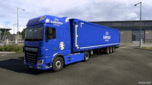 ETS2 DAF Mod: Uefa Euro 2024 Skin Pack for DAF XF (Image #3)