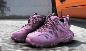 GTA 5 Player Mod: NEW Balenciaga Track Runners Retextures (Image #5)