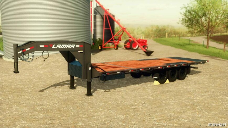 FS22 Trailer Mod: Lamar Gooseneck (Featured)