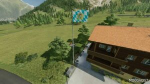 FS22 Flag Placeable Mod: s of German Federal States (Featured)