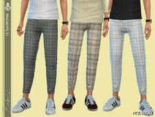 Sims 4 Elder Clothes Mod: Marcello Trousers (Featured)