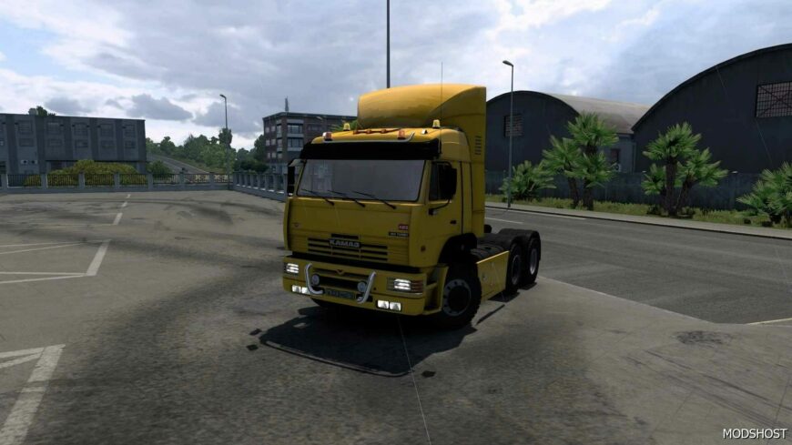 ETS2 Kamaz Truck Mod: 5460 1.50 (Featured)