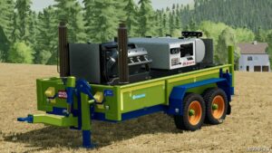 FS22 Mod: Homemade Stationary Engine Trailer (Featured)