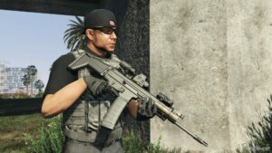 GTA 5 Weapon Mod: MK16 EFT, MK2 Replace (Image #3)