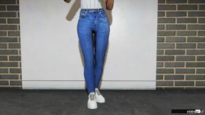 GTA 5 Player Mod: Skinny Jeans for MP Female (Image #3)