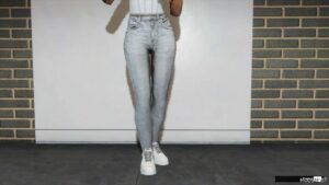 GTA 5 Player Mod: Skinny Jeans for MP Female (Image #4)