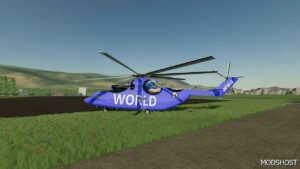 FS22 Helicopter Vehicle Mod: MI26 World (Image #3)