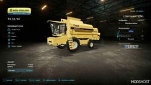 FS22 NEW Holland Combine Mod: TX 62/68 Beta (Image #3)