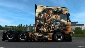 ETS2 Scania Mod: Skin Longline 1.50 (Featured)