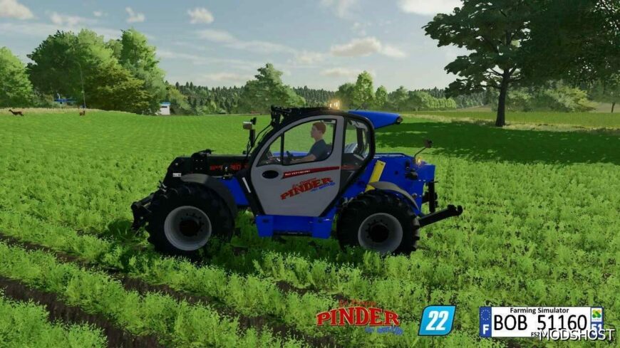 FS22 Manitou Forklift Mod: MLT 737 (Pinder) (Featured)