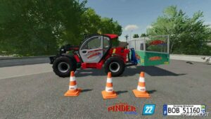 FS22 Manitou Forklift Mod: MLT 737 (Pinder) (Image #4)