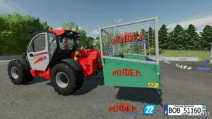 FS22 Manitou Forklift Mod: MLT 737 (Pinder) (Image #6)