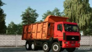 FS22 Truck Mod: MAZ-6516 Update V1.2 (Featured)