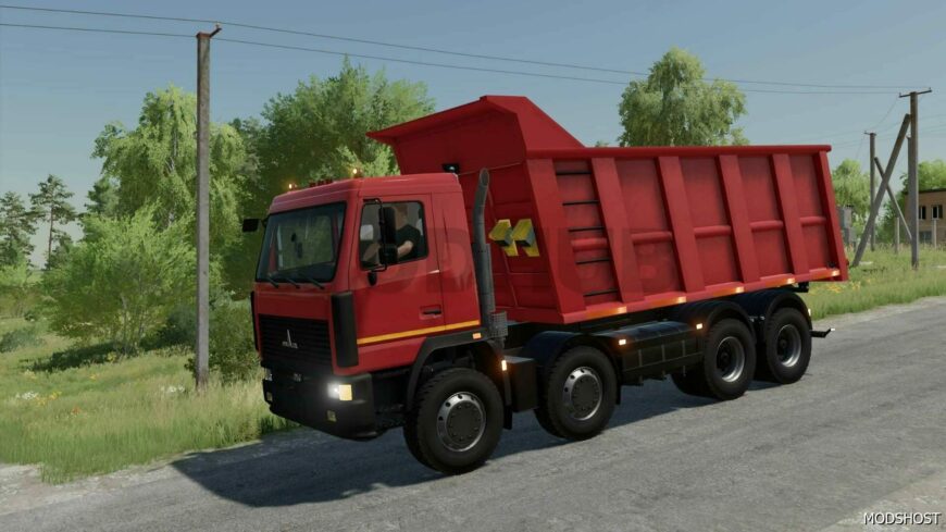 FS22 Truck Mod: Pack MAZ-6516 V1.2.1 (Featured)