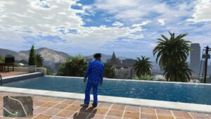 GTA 5 Player Mod: Crips Suit (FOR Frank) V1.1 (Image #2)