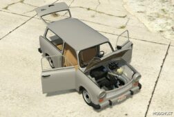 GTA 5 Vehicle Mod: Trabant 601 Universal Add-On | Tuning | Template | Sound | Lods (Image #4)